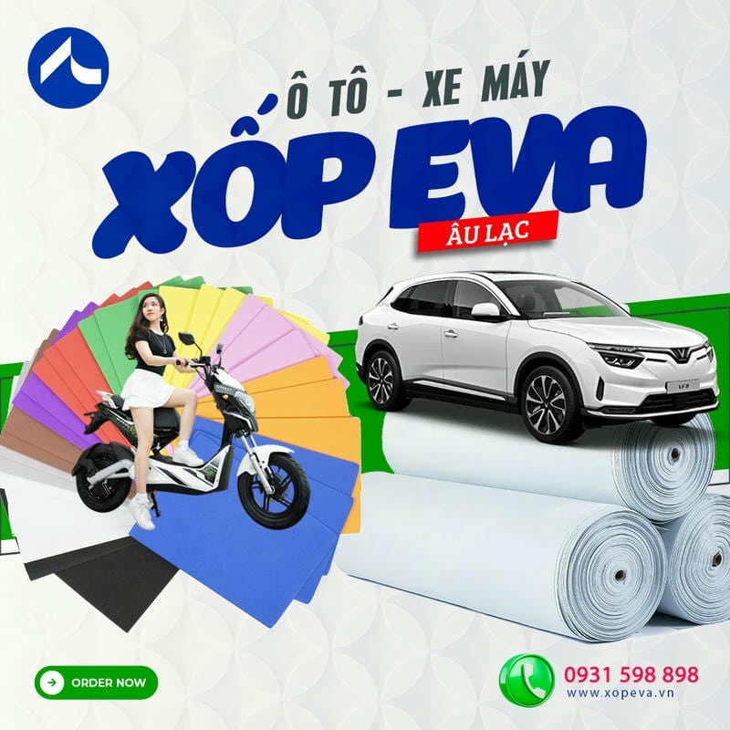 EVA foam cứng có Shore cao hơn, giữ form tốt hơn và chịu nén ổn định